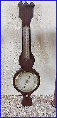 EARLY ANTIQUE BANJO WALL BAROMETER (Not Working)