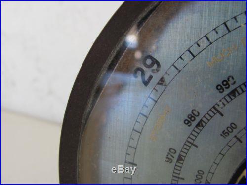 EARLY VINTAGE JAEGER FRANCE BAROMETER THERMOMETER