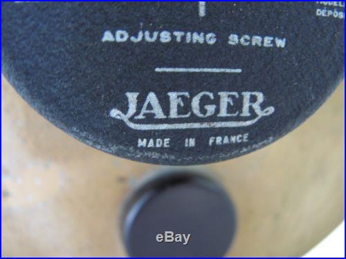 EARLY VINTAGE JAEGER FRANCE BAROMETER THERMOMETER