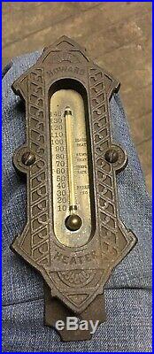 EARLY Vintage Howard 1890 Victorian THERMOMETER Great Condition