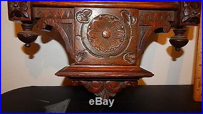 EARLY W. C. PYE CAMBRIDGE BAROMETER BEAUTIFUL CARVED