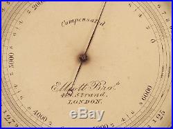 ELLIOTT BROS Field Engineering Surveying Barometer Altimeter Civil War ERA