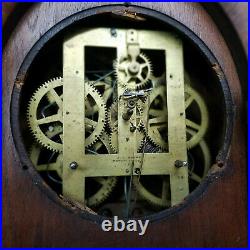 Early 1850's Daniel Pratt Bee Hive American Clock With Signed JC Brown Movement