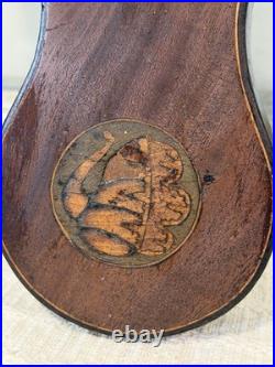 Early 19thC English ORIGINAL NOTTINGHAM Barometer Mahogany Sheraton Style Inlaid