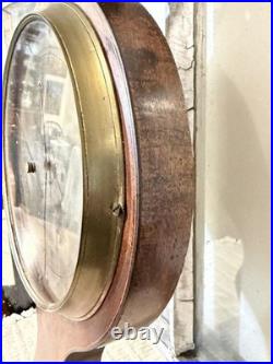 Early 19thC English ORIGINAL NOTTINGHAM Barometer Mahogany Sheraton Style Inlaid