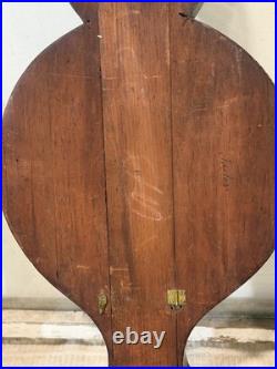 Early 19thC English ORIGINAL NOTTINGHAM Barometer Mahogany Sheraton Style Inlaid