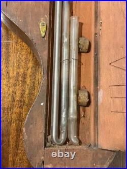 Early 19thC English ORIGINAL NOTTINGHAM Barometer Mahogany Sheraton Style Inlaid