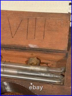 Early 19thC English ORIGINAL NOTTINGHAM Barometer Mahogany Sheraton Style Inlaid