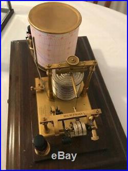 Early Short & Mason Recording Aneroid Barometer