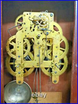 Eight Day Perpetual Calendar Double Dial Clock By Seth Thomas-1876