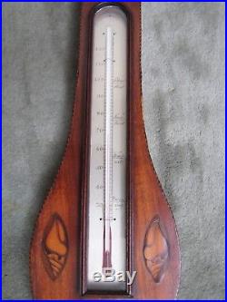English 1800 antique P. L. D Martinelli & Co Barometer