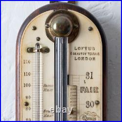 English Stick Barometer by Loftus, London, 19th Century