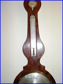 English Wheel Barometer ca, 1842