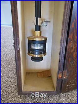 Excellent Antique 37 Tycos Brass Surveyors Stick Barometer Taylor Instruments