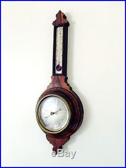 Extremely Rare Genuine Breguet Wheel Barometer & Thermometer Museum Quality