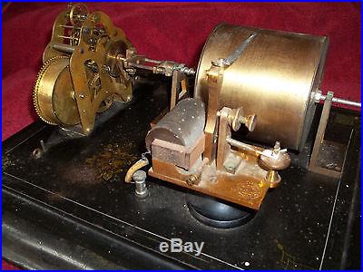 FRIEZ 1880 S ~ BAROMETER ANEMOMETER BAROGRAPH ~ ANTIQUE WEATHER ANEROID