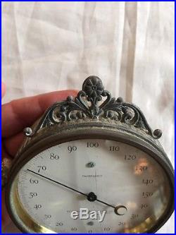 Fantastic Antique Figural Bee Ornate Standard Thermometer Co. Peabody MASS
