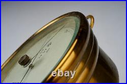 Fine Antique 554 Negretti & Zambra London Military Brass Barometer Compensated