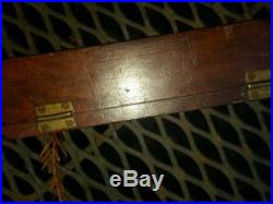 George III Period mahogany Ships stick barometer by W & S Jones, London Ca. 1750