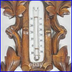 German Antique Veranderlich Temperature Barometer Wall Hanging