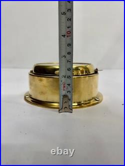 Gufa Maritime Brass Barometer Vintage Compensated Precision Made in West Germany Gufa Maritime Brass Barometer Vintage Compensated Precision Made in West Germany