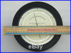 Huge 8 Inch Belfort USA Marine Barometer Environment Canada Atmospheric Weather