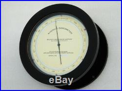 Huge 8 Inch Belfort USA Marine Barometer Environment Canada Atmospheric Weather
