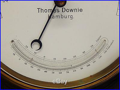 Huge Antique Barometer Thomas Downie Hamburg