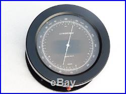 Huge Bendix Friez U. S Weather Bureau Noaa Ships Marine Aneroid Weather Barometer
