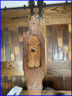 Humbolt Fredonia NY Antique Stick Barometer Primitive Rare American 1800s