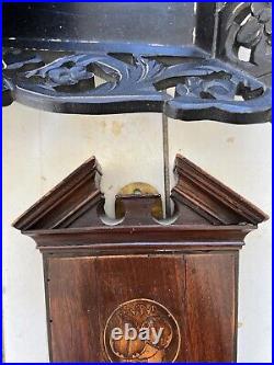 Ino Pedronceli Bodmin Fine 18th C / 19th Barometer With Seashell Inlay
