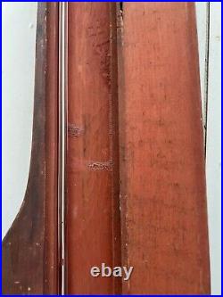 Ino Pedronceli Bodmin Fine 18th C / 19th Barometer With Seashell Inlay