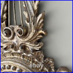 Italian Carved Louis XVI Style Giltwood Barometer For La Barge Mirrors