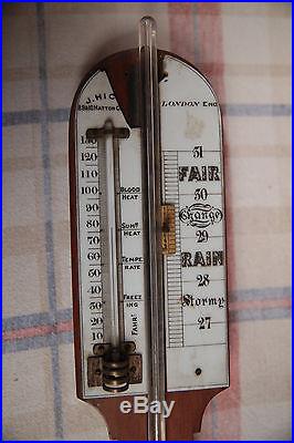 J. Hicks, 8,9 & 10 stick barometer