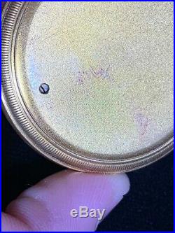 J. J. Hicks Pocket Barometer Compensated With Leather Hard Case
