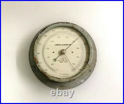 Japanese Utsuki Antique Vintage Aneroid Analog Barometer Weather Yokohama Japan