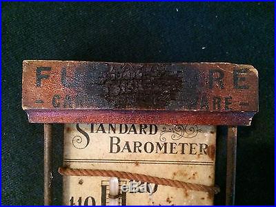 LOT OF 3 ANTIQUE STORM GLASS BAROMETERS INCLUDING AN ANTIQUE COTTAGE BAROMETER