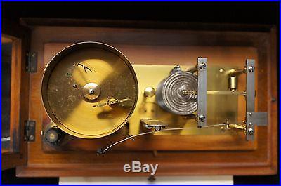 Late 19th Antique Century Short & Mason Self Recording Barometer W/ Instructions