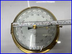 Lilley & Gillie Weather Instrument Nautical Antique Style Barometer England