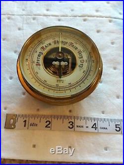 Lufft Antique Pocket Barometer, Hoffritz Desktop Barometer