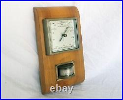 Lufft German Barometer Thermometer Nautical Barometer Maritime Ship