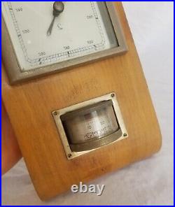 Lufft German Barometer Thermometer Nautical Barometer Maritime Ship