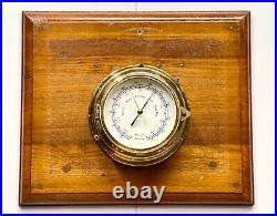 Made in Germany Old HANSEATIC HAMBURG Marine Barometer Scientific Instrument Made in Germany Old HANSEATIC HAMBURG Marine Barometer Scientific Instrument