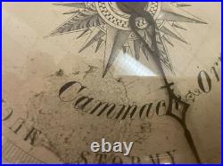 Mahogany Barometer Case by Robert Cammack Of Ormskirk England Active 1855-85
