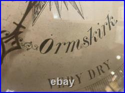Mahogany Barometer Case by Robert Cammack Of Ormskirk England Active 1855-85