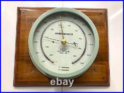 Marine Reclaimed Original Old Utsuki Keiki Aneroid Barometer Yokohama Japan