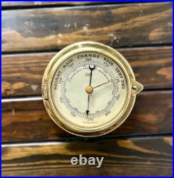 Maritime Antique Original Gufa Compensated Precision Barometer West Germany