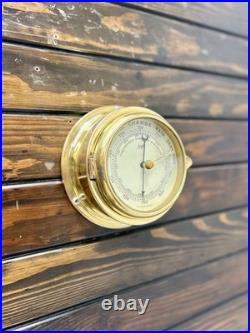 Maritime Antique Original Gufa Compensated Precision Barometer West Germany