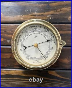 Maritime Antique Original Gufa Compensated Precision Barometer West Germany
