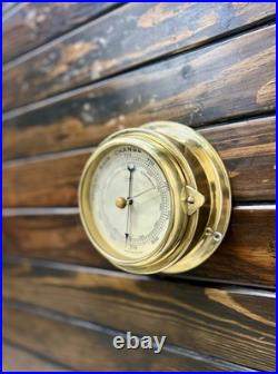 Maritime Antique Original Gufa Compensated Precision Barometer West Germany
